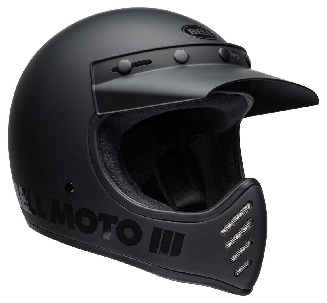 MOTO-3 Classic Motorhelm - Afbeelding 2