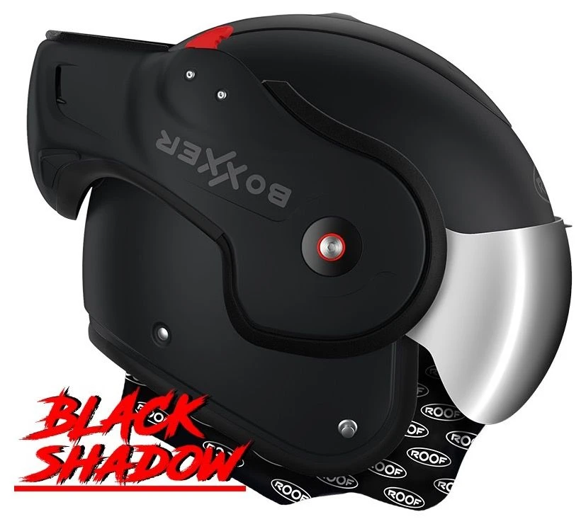 Boxxer Black Shadow RO9 Motorhelm - Afbeelding 3