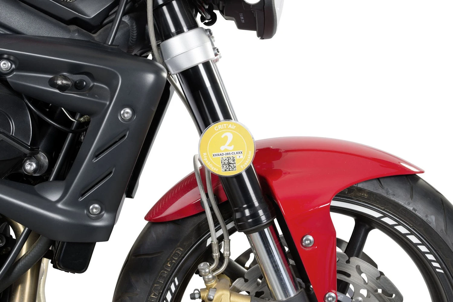 Motormontage Voor Crit'Air Milieusticker Frankrijk - Afbeelding 2