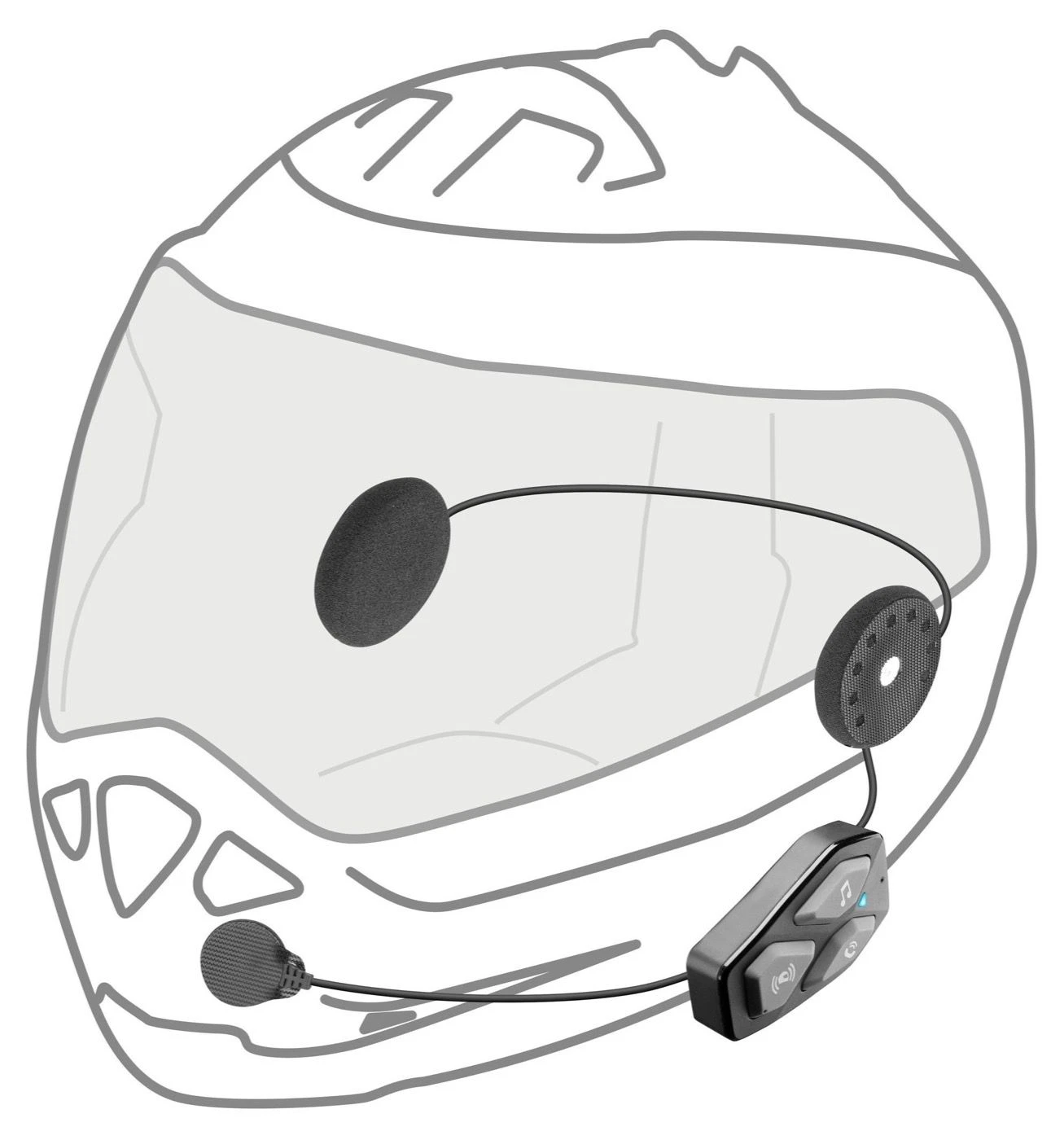 Richa U-COM 3 Bluetooth Headset - Afbeelding 3