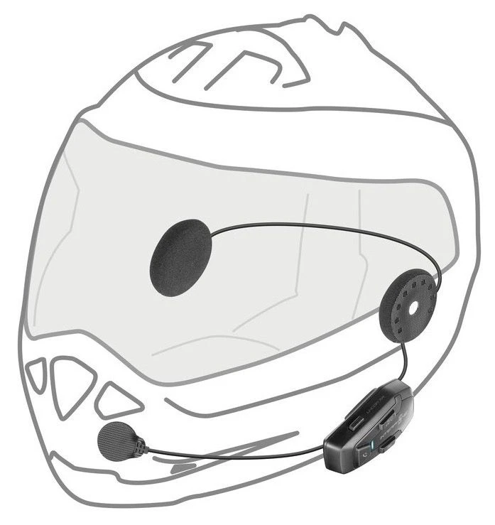 Richa U-COM 7R Bluetooth Headset - Afbeelding 5