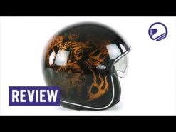 Vintage Carbon NX Motorhelm
